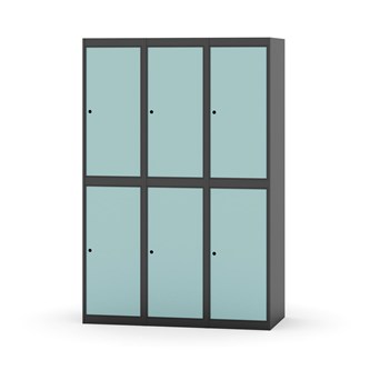 Novis koulukaappi, tasakatto, 2:3, L120 cm