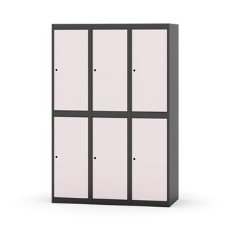 Novis koulukaappi, tasakatto, 2:3, L120 cm