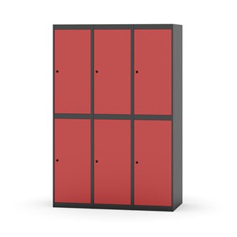 Novis koulukaappi, tasakatto, 2:3, L120 cm