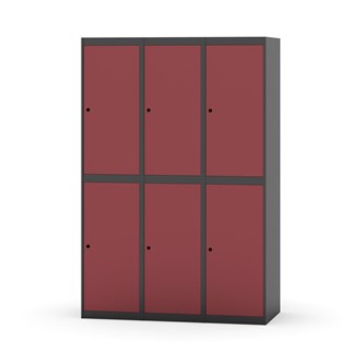 Novis koulukaappi, tasakatto, 2:3, L120 cm