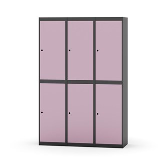 Novis koulukaappi, tasakatto, 2:3, L120 cm