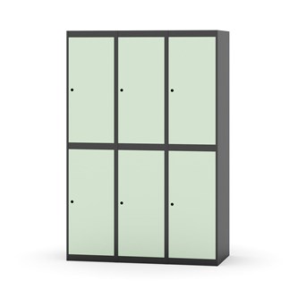 Novis koulukaappi, tasakatto, 2:3, L120 cm