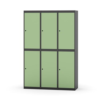 Novis koulukaappi, tasakatto, 2:3, L120 cm