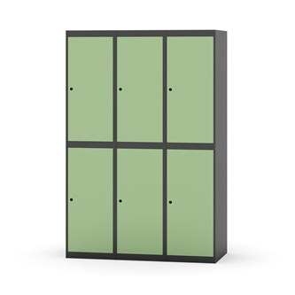 Novis koulukaappi, tasakatto, 2:3, L120 cm