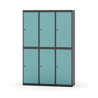 Novis koulukaappi, tasakatto, 2:3, L120 cm