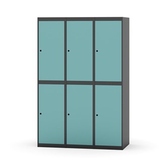 Novis koulukaappi, tasakatto, 2:3, L120 cm