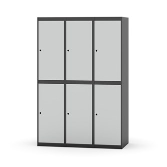 Novis koulukaappi, tasakatto, 2:3, L120 cm