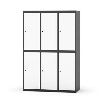 Novis koulukaappi, tasakatto, 2:3, L120 cm