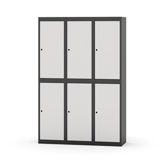 Novis koulukaappi, tasakatto, 2:3, L120 cm