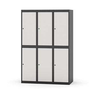 Novis koulukaappi, tasakatto, 2:3, L120 cm