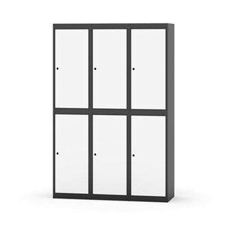 Novis koulukaappi, tasakatto, 2:3, L120 cm