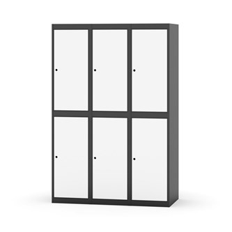 Novis koulukaappi, tasakatto, 2:3, L120 cm