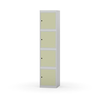 Novis koulukaappi, tasakatto, 4:1, L40 cm