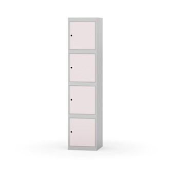 Novis koulukaappi, tasakatto, 4:1, L40 cm