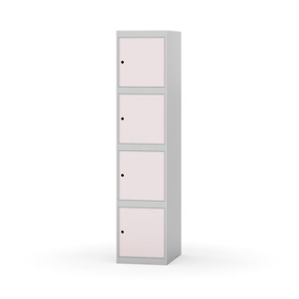 Novis koulukaappi, tasakatto, 4:1, L40 cm