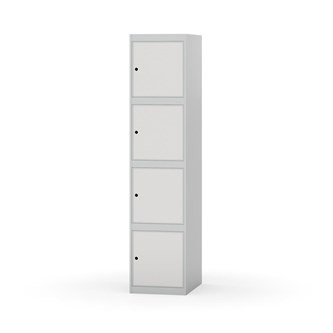 Novis koulukaappi, tasakatto, 4:1, L40 cm