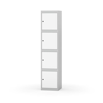 Novis koulukaappi, tasakatto, 4:1, L40 cm