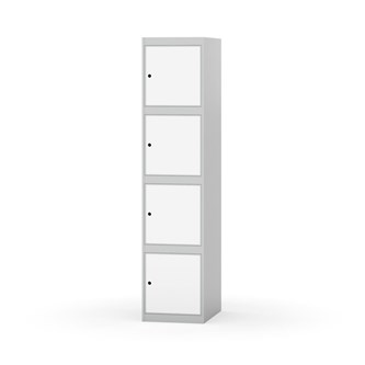 Novis koulukaappi, tasakatto, 4:1, L40 cm