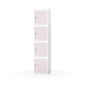 Novis koulukaappi, tasakatto, 4:1, L40 cm