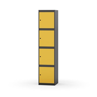 Novis koulukaappi, tasakatto, 4:1, L40 cm