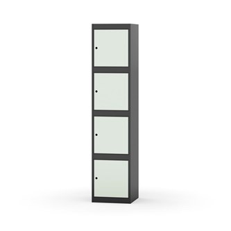 Novis koulukaappi, tasakatto, 4:1, L40 cm