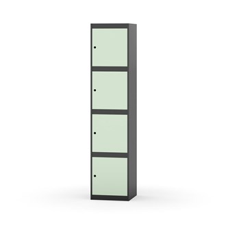 Novis koulukaappi, tasakatto, 4:1, L40 cm