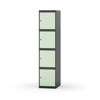 Novis koulukaappi, tasakatto, 4:1, L40 cm