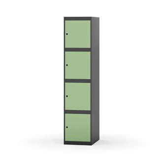 Novis koulukaappi, tasakatto, 4:1, L40 cm