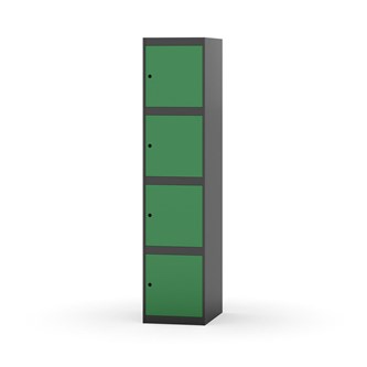 Novis koulukaappi, tasakatto, 4:1, L40 cm