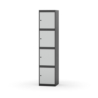 Novis koulukaappi, tasakatto, 4:1, L40 cm