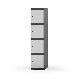 Novis koulukaappi, tasakatto, 4:1, L40 cm