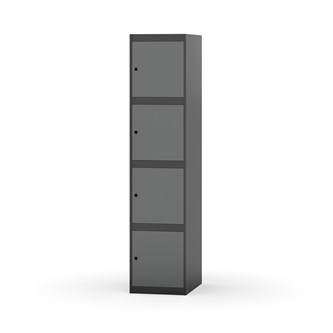 Novis koulukaappi, tasakatto, 4:1, L40 cm