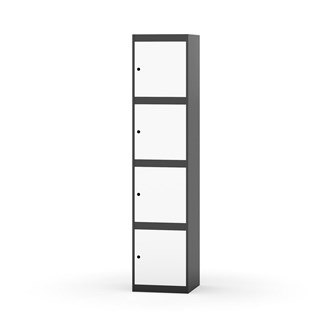 Novis koulukaappi, tasakatto, 4:1, L40 cm