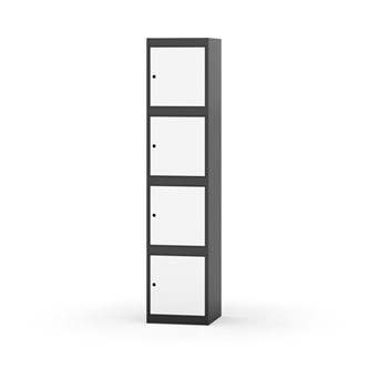 Novis koulukaappi, tasakatto, 4:1, L40 cm