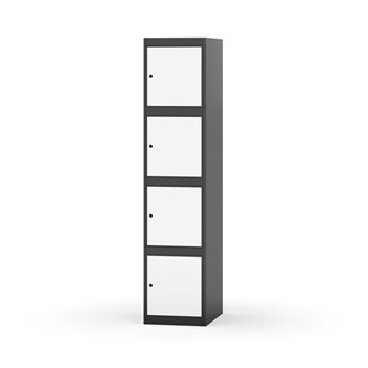 Novis koulukaappi, tasakatto, 4:1, L40 cm