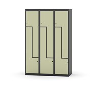 Novis Z koulukaappi, tasakatto, 6-lok, L 120 cm