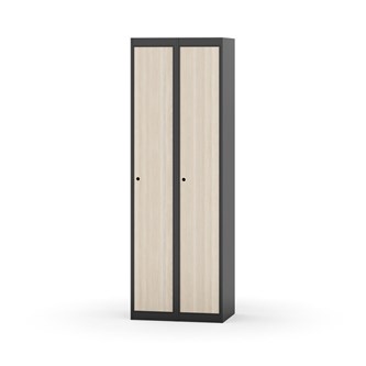 Novis vaatekaappi, tasakatto, 1:2, L60 cm