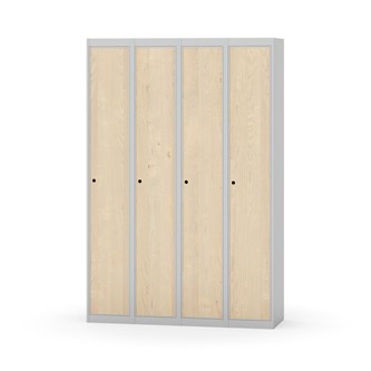 Novis vaatekaappi, tasakatto, 1:4, L120 cm