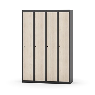 Novis vaatekaappi, tasakatto, 1:4, L120 cm