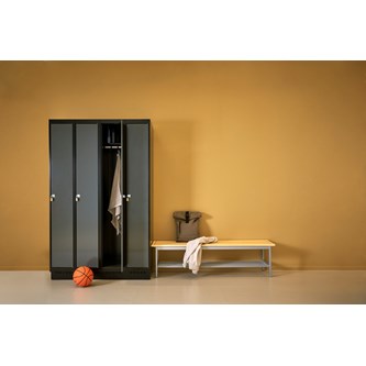 Novis vaatekaappi, tasakatto, 1:4, L120 cm
