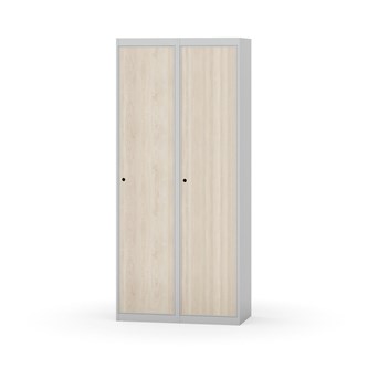 Novis vaatekaappi, tasakatto, 1:2, L80 cm