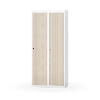 Novis vaatekaappi, tasakatto, 1:2, L80 cm