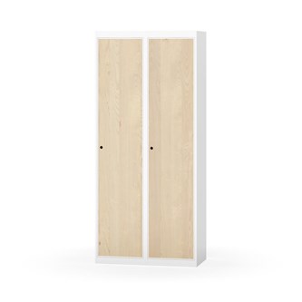 Novis vaatekaappi, tasakatto, 1:2, L80 cm