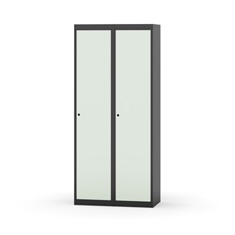 Novis vaatekaappi, tasakatto, 1:2, L80 cm