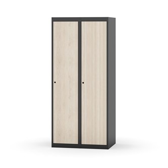 Novis vaatekaappi, tasakatto, 1:2, L80 cm