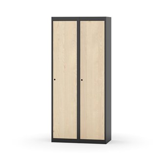 Novis vaatekaappi, tasakatto, 1:2, L80 cm