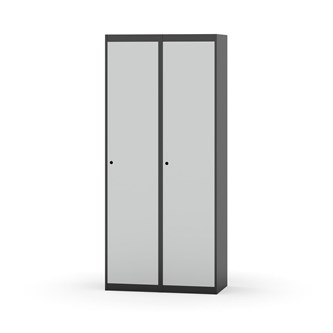 Novis vaatekaappi, tasakatto, 1:2, L80 cm