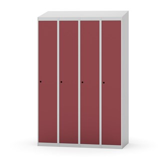 Novis vaatekaappi, vinokatto, 1:4, L120 cm