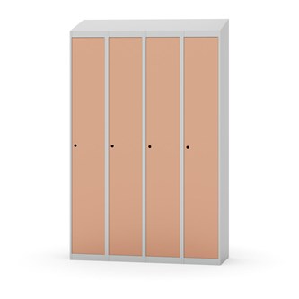 Novis vaatekaappi, vinokatto, 1:4, L120 cm