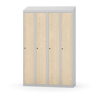 Novis vaatekaappi, vinokatto, 1:4, L120 cm